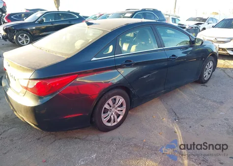 2012 Hyundai Sonata Gls из США, поврежденный, VIN 5NPEB4AC0CH339283